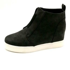 Vepose Shoes Womens Black 8 Ankle Bootie Walking Comfort Stretch Pull On NEW